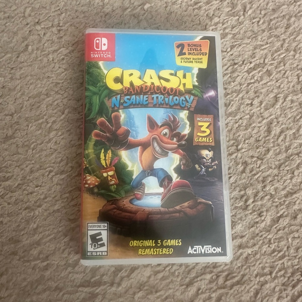 CRASH BANDICOOT N-SANE TRILOGY (Nintendo Switch)